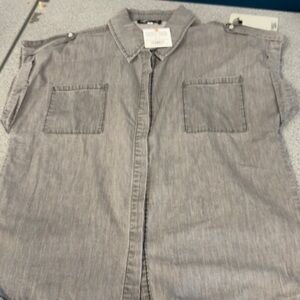 Women’s Gray Casual Shirt